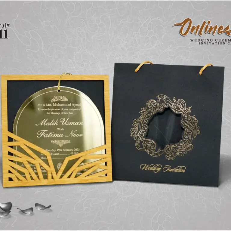 Top 10 Wedding Invitation Trends in Pakistan 2025 | OnlineCards.Store