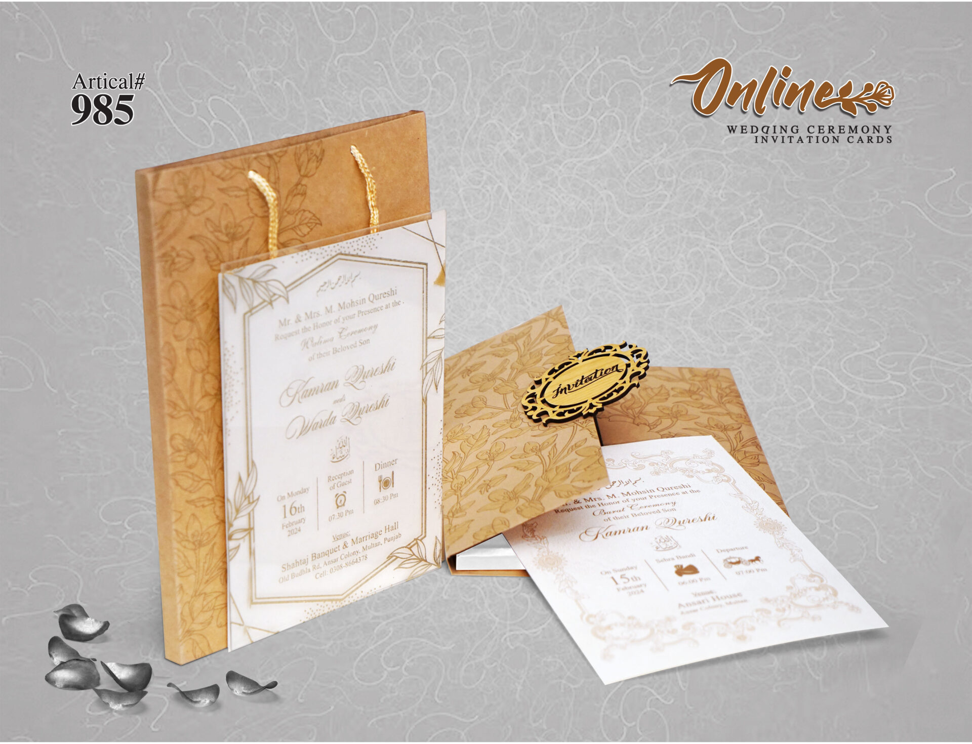 Top 10 Wedding Invitation Trends in Pakistan 2025 | OnlineCards.Store